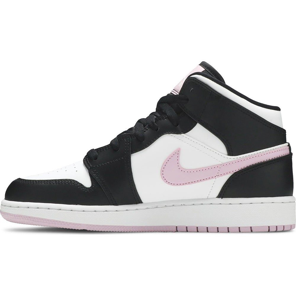 Air Jordan 1 Mid GS 'White Light Arctic Pink' - DUBAI ALL STAR