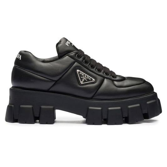 Prada Soft 55mm leather lace-up shoes - DUBAI ALL STAR