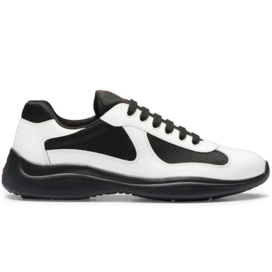 Prada  America's Cup Patent Leather "White / Black" - DUBAI ALL STAR