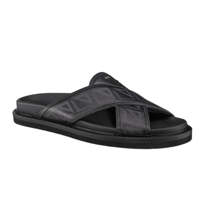 Dior Aqua Sandal 'CD Diamond - Black' - DUBAI ALL STAR