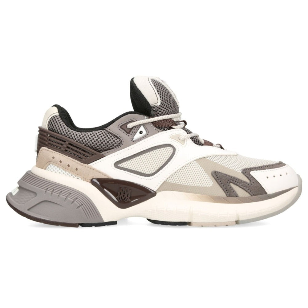 AMIRI  Leather MA Runner Sneakers "Brown/Oth" - DUBAI ALL STAR