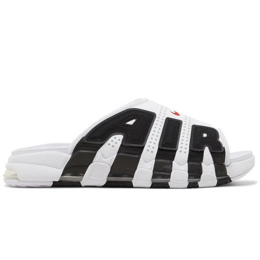 Air More Uptempo Slide 'White Black Red' - DUBAI ALL STAR