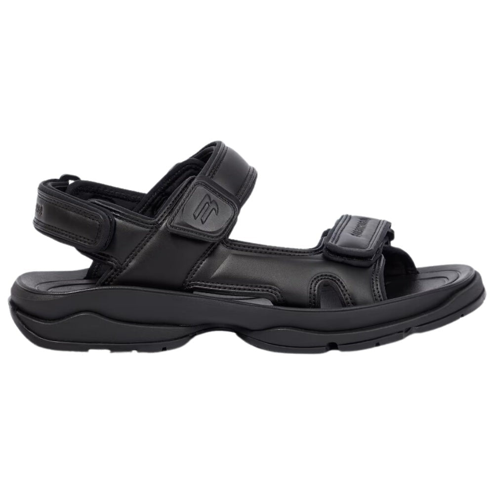 Balenciaga Tourist Sandal 'All Black' - DUBAI ALL STAR