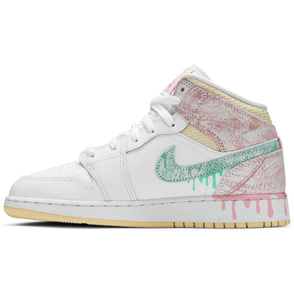 Air Jordan 1 Mid SE GS 'Ice Cream' - DUBAI ALL STAR