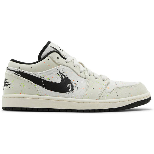 Air Jordan 1 Low 'Brushstroke Swoosh - Paint Splatter' - DUBAI ALL STAR