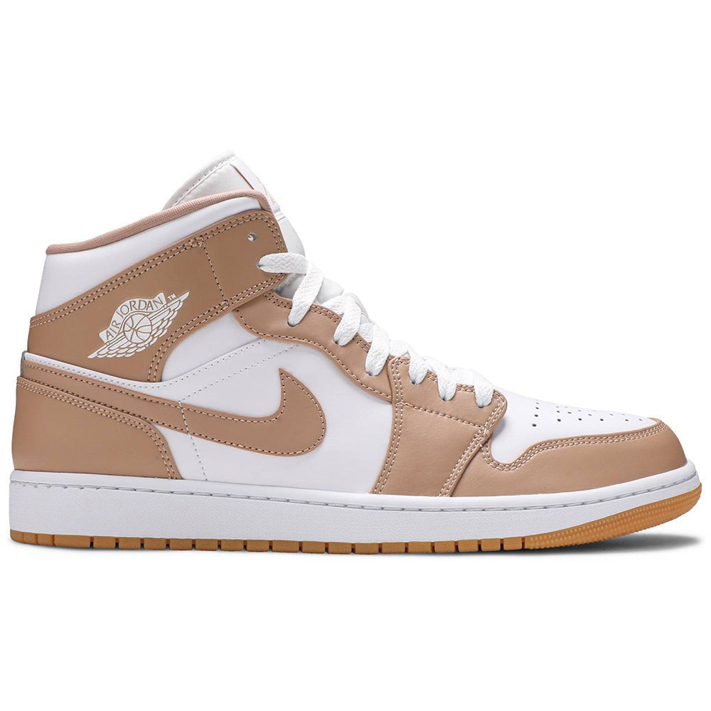 Air Jordan 1 Mid 'Tan Gum' Sneakers - DUBAI ALL STAR