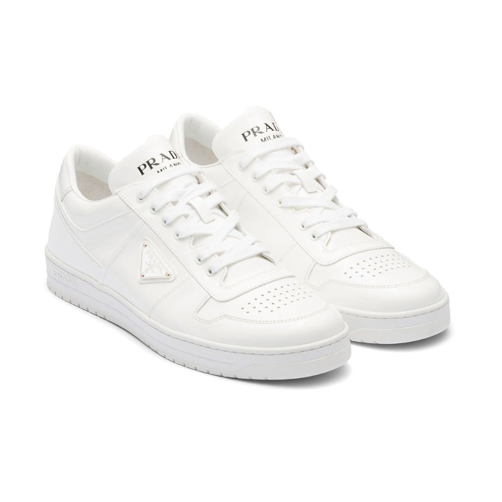 Prada Downtown Leather 'White' - DUBAI ALL STAR