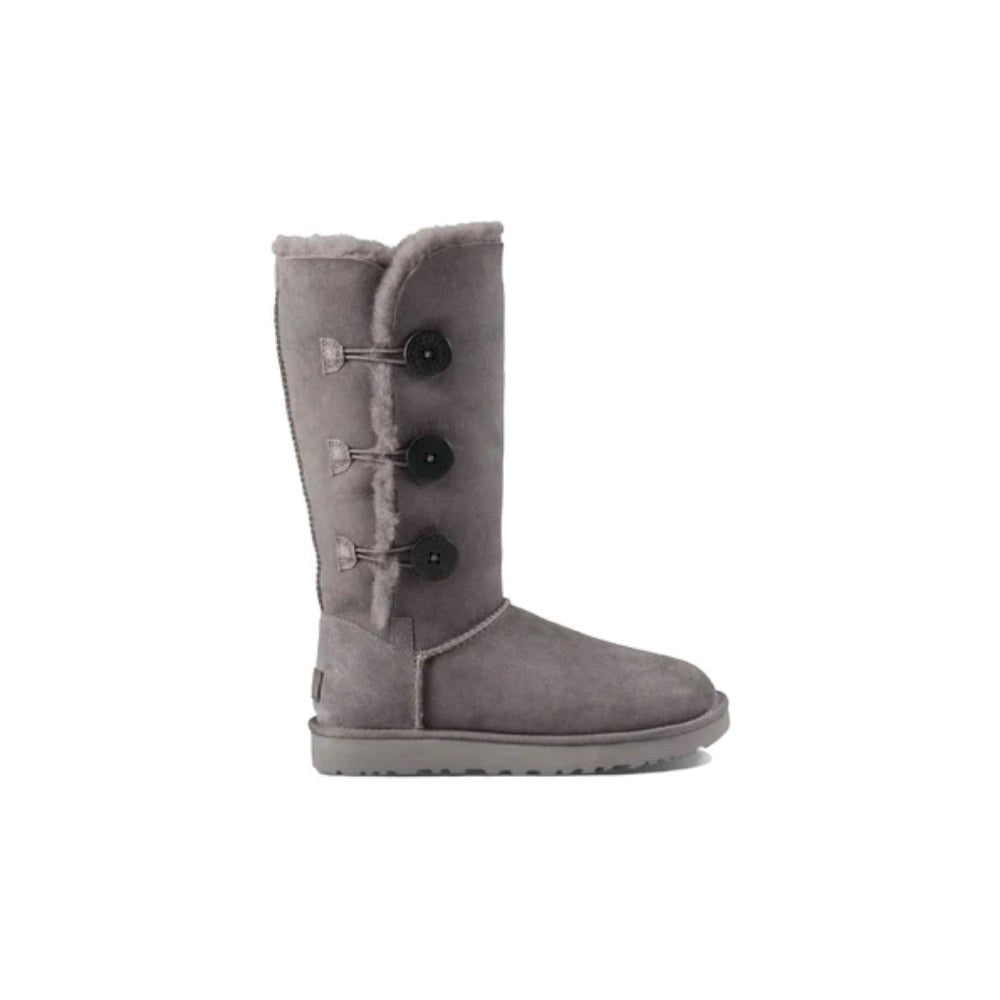 UGG Bailey Button Triplet II Chestnut Boots 'Grey' - DUBAI ALL STAR