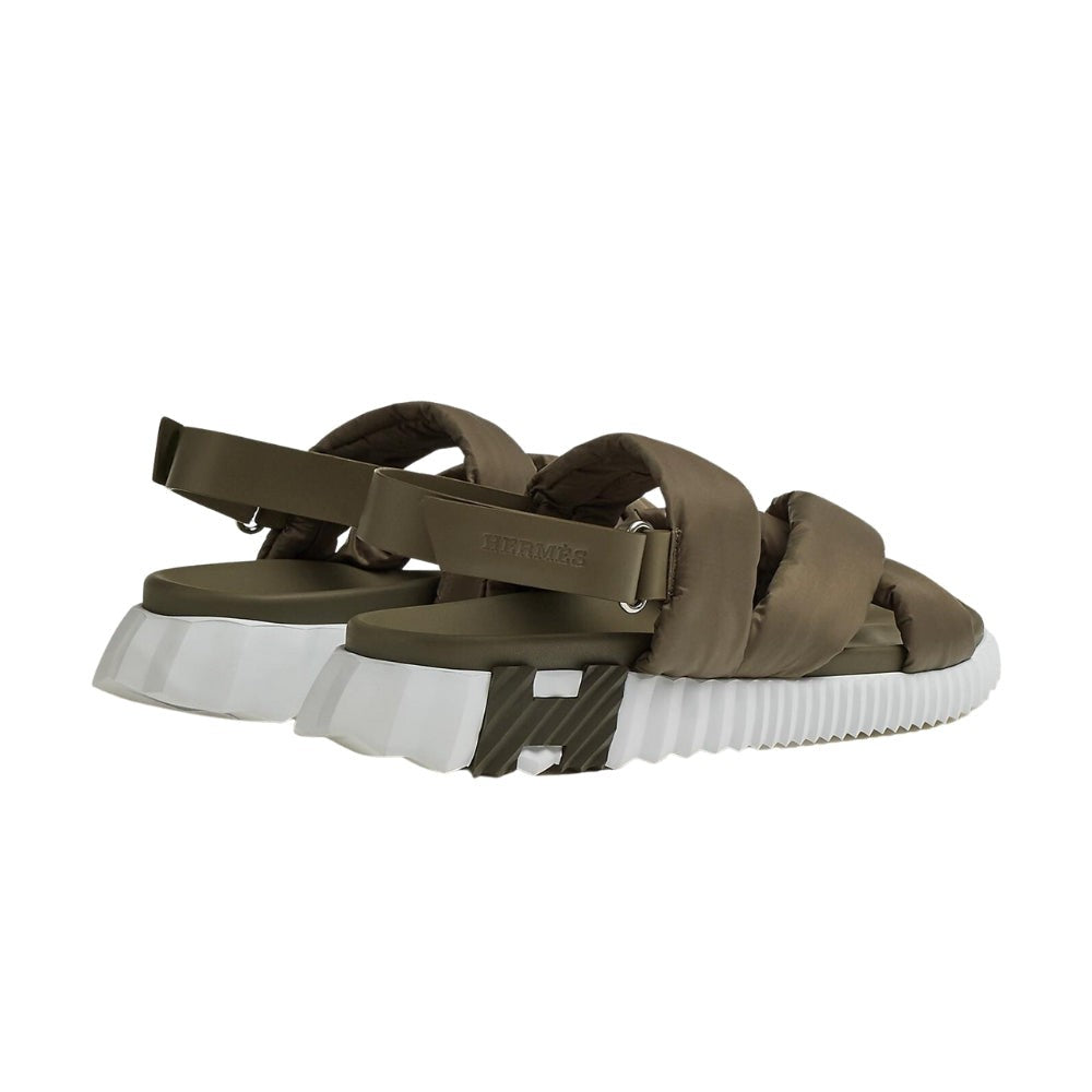 Hermes Electric sandal "Tundra Green" - DUBAI ALL STAR