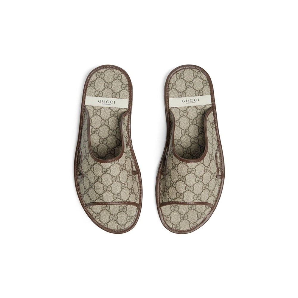 Gucci Men's GG Supreme Slide Sandal - DUBAI ALL STAR