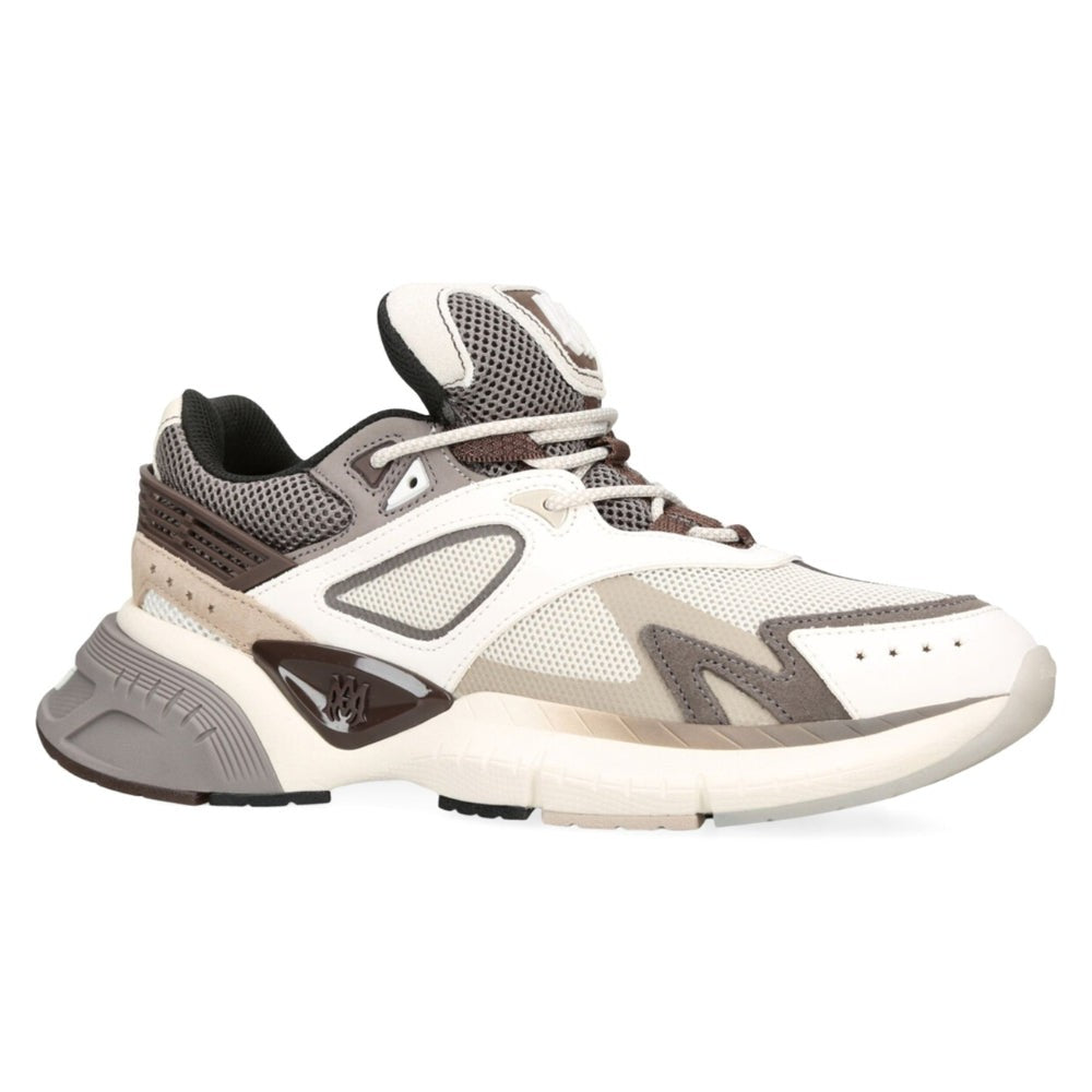 AMIRI  Leather MA Runner Sneakers "Brown/Oth" - DUBAI ALL STAR