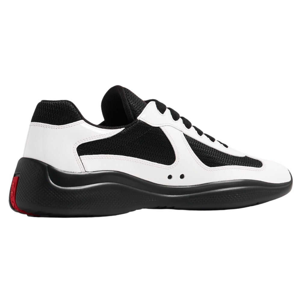 Prada  America's Cup Patent Leather "White / Black" - DUBAI ALL STAR