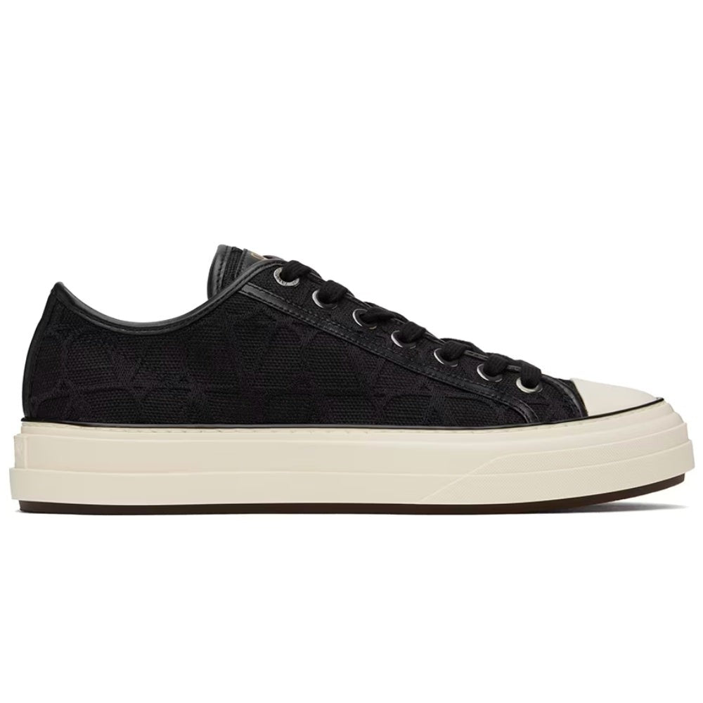 Valentino Garavani Black Totaloop Sneakers - DUBAI ALL STAR