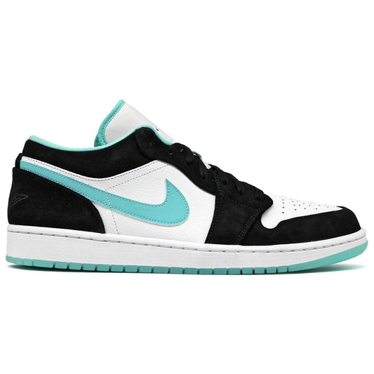 Nike Air Jordan 1 Low "White Black Island Green" - DUBAI ALL STAR