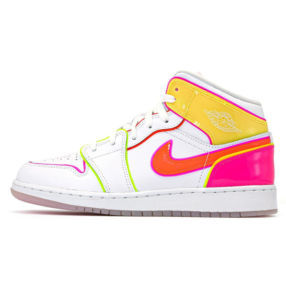 Air Jordan 1 Mid GS "Edge Glow" - DUBAI ALL STAR