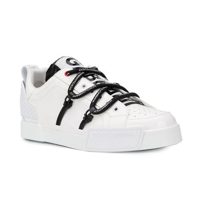 Dolce & Gabbana Portofino Logo-Embossed Sneakers - DUBAI ALL STAR