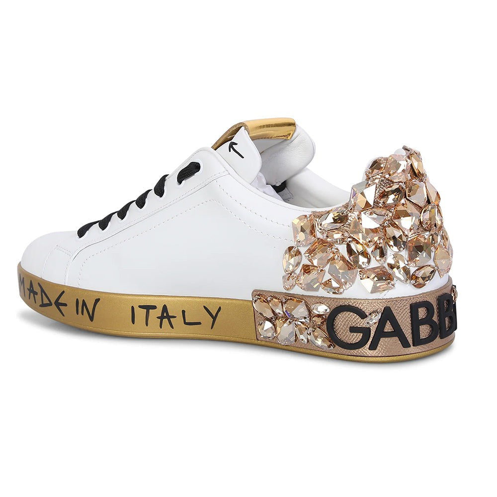 DOLCE & GABBANA Logo Patch Sneakers - DUBAI ALL STAR