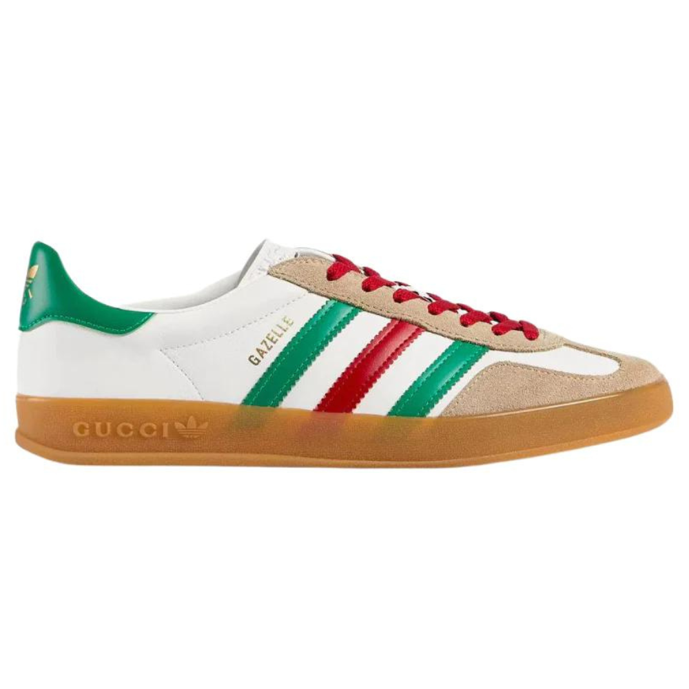 Adidas x GUCCI Gazelle  'White Green Red' - DUBAI ALL STAR