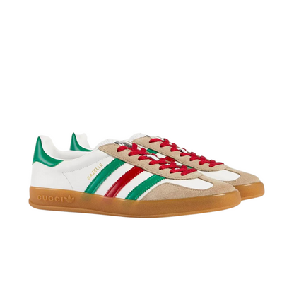 Adidas x GUCCI Gazelle  'White Green Red' - DUBAI ALL STAR