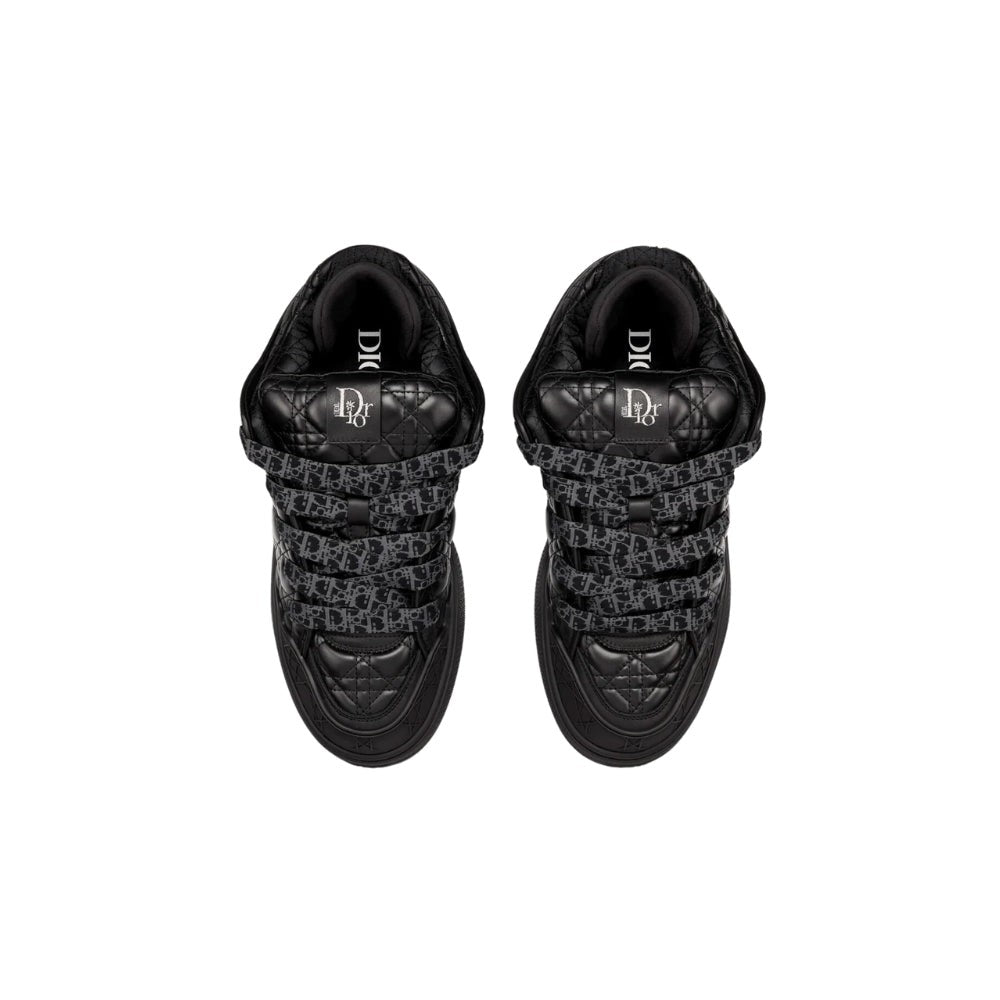 Dior B9S Skater ERL Black Quilted Cannage Calfskin - DUBAI ALL STAR