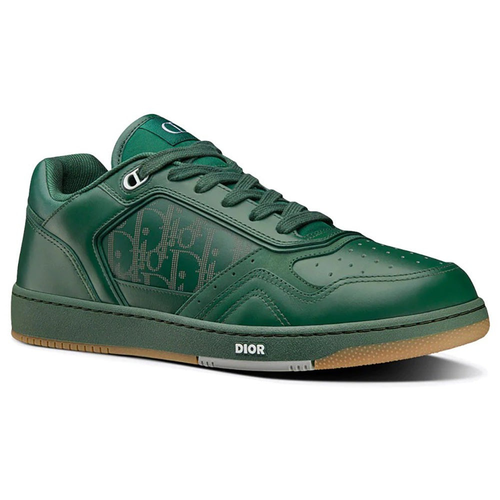 Dior World Tour B27 Low-Top Sneaker Oblique Green - DUBAI ALL STAR