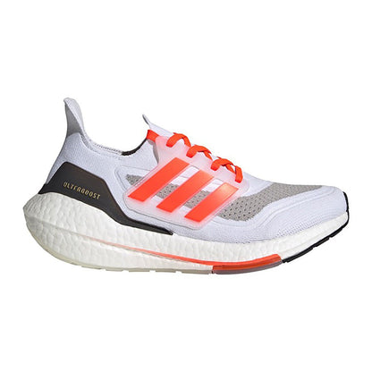 Adidas Ultraboost 21 "White - Solar Red - Gold Met" - DUBAI ALL STAR