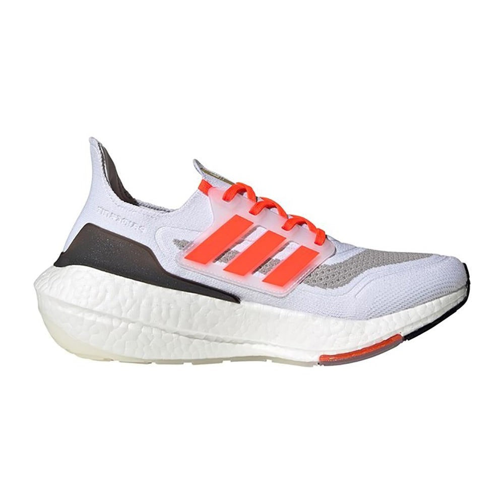 Adidas Ultraboost 21 "White - Solar Red - Gold Met" - DUBAI ALL STAR