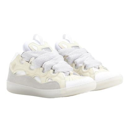 Lanvin Leather Curb Sneakers - DUBAI ALL STAR