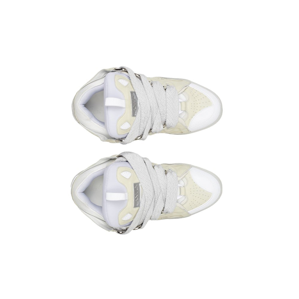 Lanvin Leather Curb Sneakers - DUBAI ALL STAR