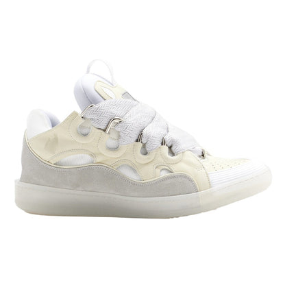 Lanvin Leather Curb Sneakers - DUBAI ALL STAR