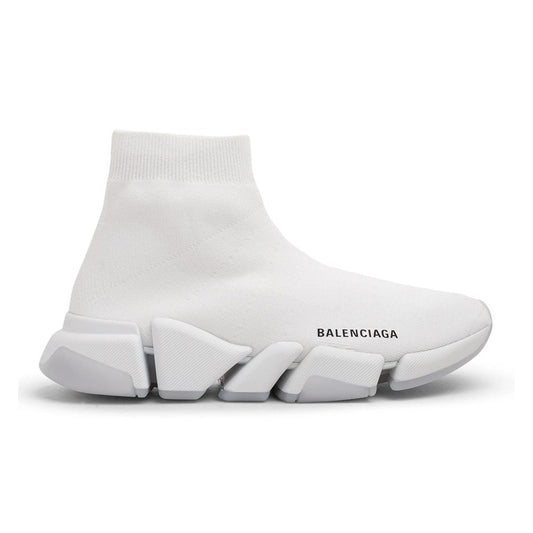 Balenciaga Speed 2.0 Lt Sneakers In White - DUBAI ALL STAR