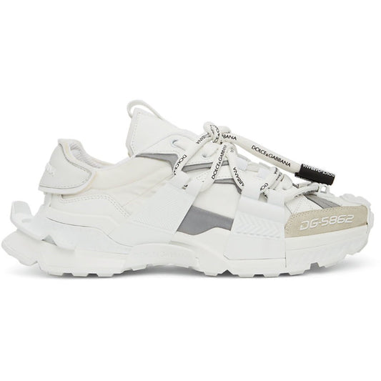 DOLCE & GABBANA White Space Sneakers - DUBAI ALL STAR