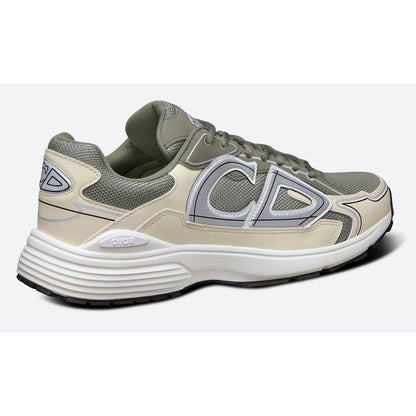 DIOR B30 SNEAKER "Olive Mesh and Cream Technical Fabric" - DUBAI ALL STAR