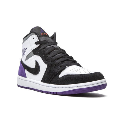 Air Jordan 1 Mid SE GS 'Varsity Purple' - DUBAI ALL STAR