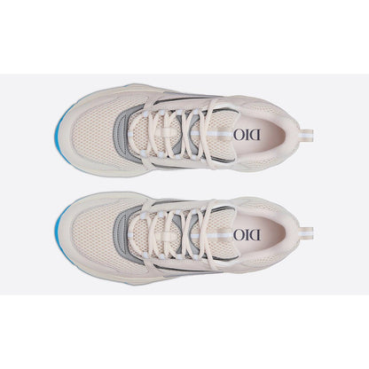 Dior B22 Cream Technical Mesh and Smooth Calfskin - DUBAI ALL STAR