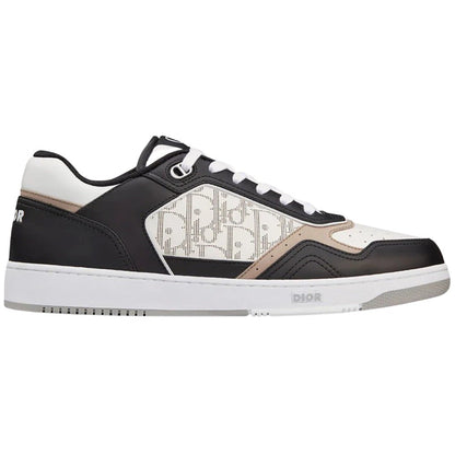 Dior B27 Black, White And Beige Low Top Sneakers - DUBAI ALL STAR