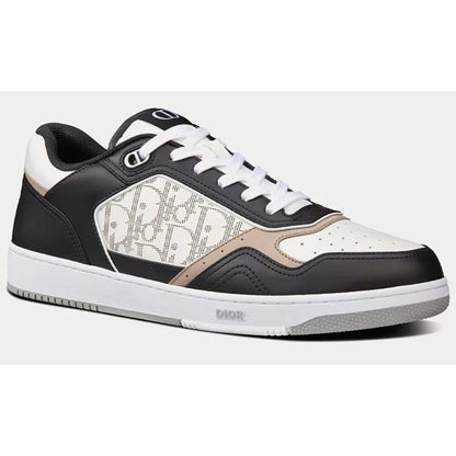 Dior B27 Black, White And Beige Low Top Sneakers - DUBAI ALL STAR