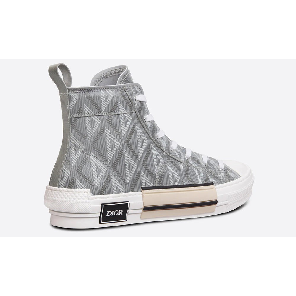 Dior B23 High-top Sneaker "Dior Gray Cd Diamond Canvas" - DUBAI ALL STAR