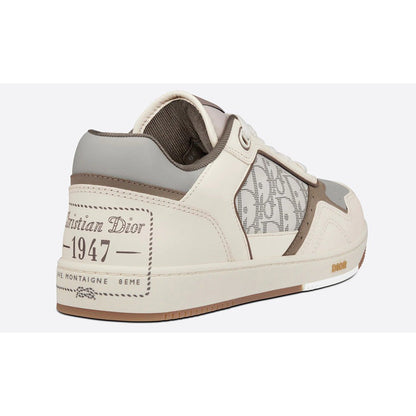 Dior B27 Low Top Sneaker "Cream & Greige" - DUBAI ALL STAR