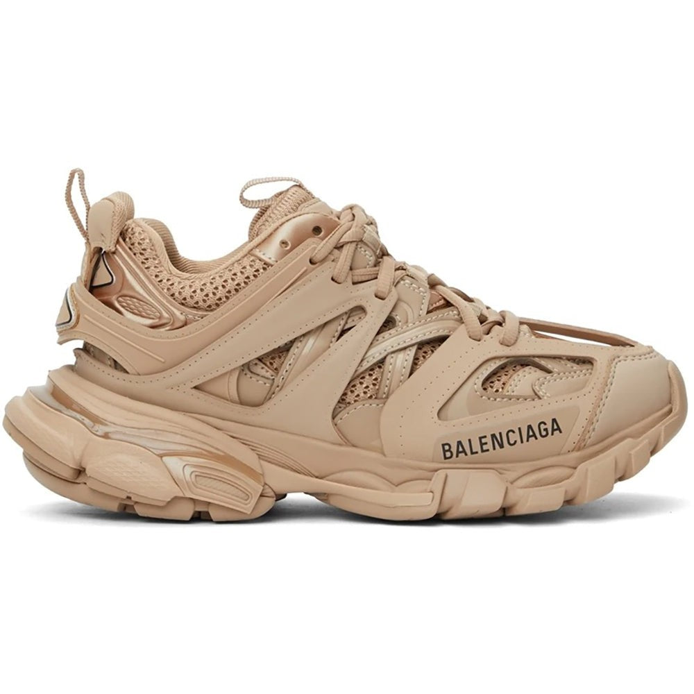 BALENCIAGA Beige Track Sneakers - DUBAI ALL STAR