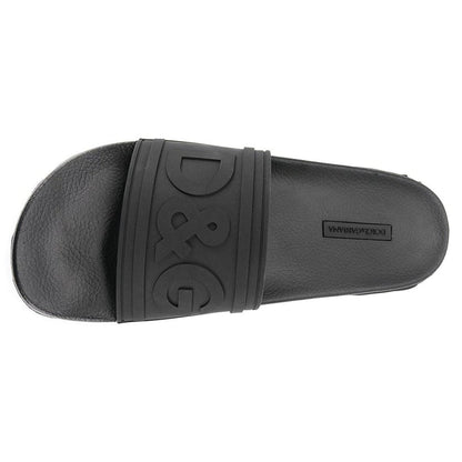 Dolce & Gabbana embossed logo slides - DUBAI ALL STAR