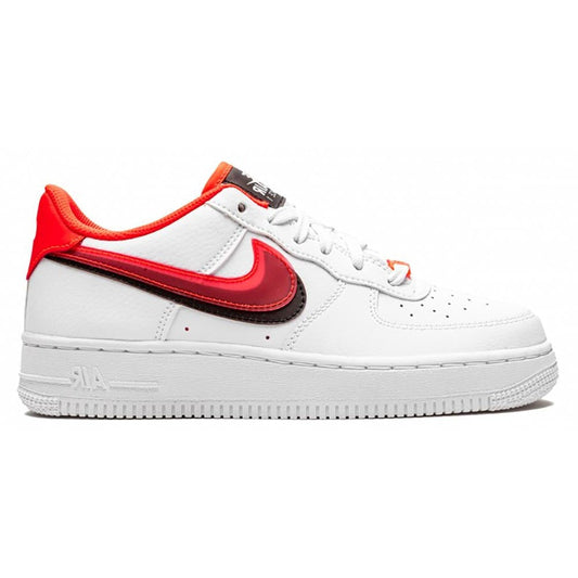 Nike Air Force 1 LV8 Double Swoosh Red Black (GS) - DUBAI ALL STAR