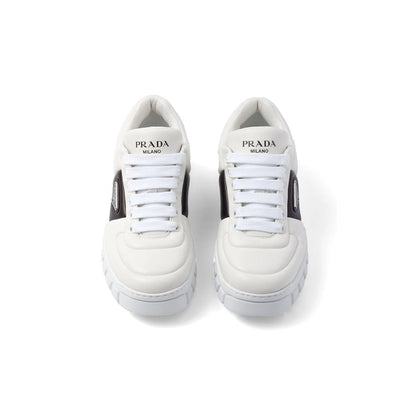 Prada padded leather sneakers 'White' - DUBAI ALL STAR