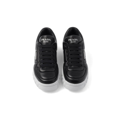 Prada padded leather sneakers 'Black' - DUBAI ALL STAR