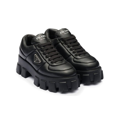 Prada Soft 55mm leather lace-up shoes - DUBAI ALL STAR