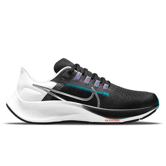 Nike Air Zoom Pegasus 38 GS 'Black Metallic Silver' - DUBAI ALL STAR