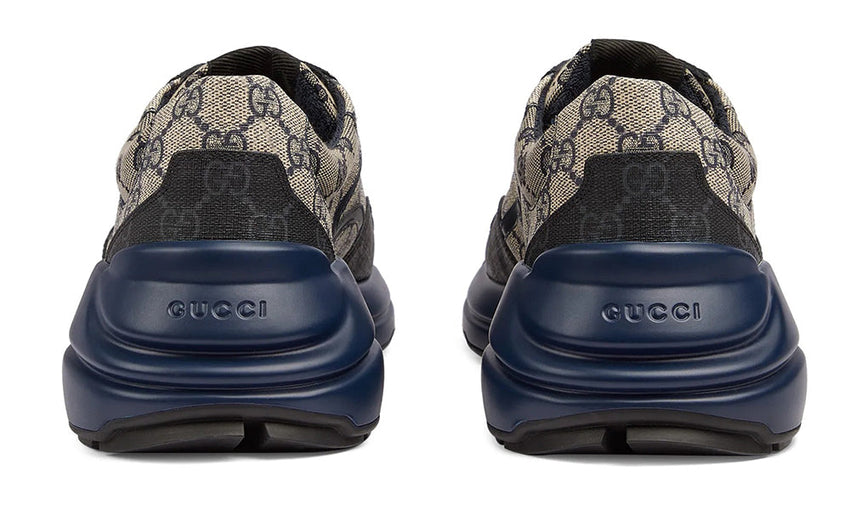 Gucci Rhyton Sneaker "Beige/Blue" - GO BOST