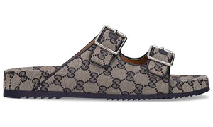 Gucci Gg Canvas Slide Sandals - GO BOST