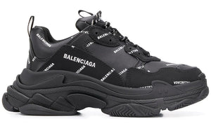Balenciaga Allover Logo Triple S Sneakers