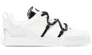 Dolce & Gabbana Portofino Logo-Embossed Sneakers - GO BOST